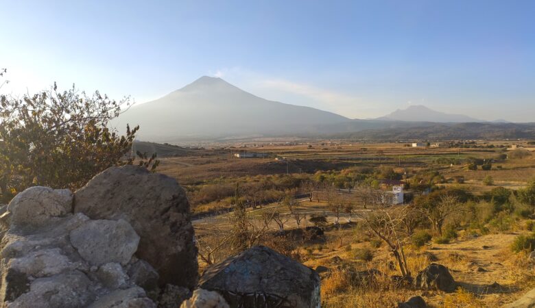 Popocatépetl in Atlixco, Mexiko