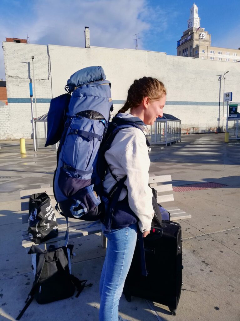 Backpack packen für die USA