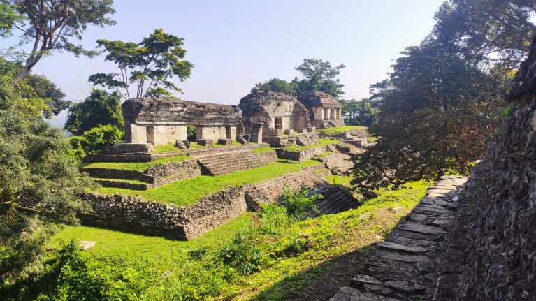Die Ruinen Lakam Há in Palenque, Chiapas