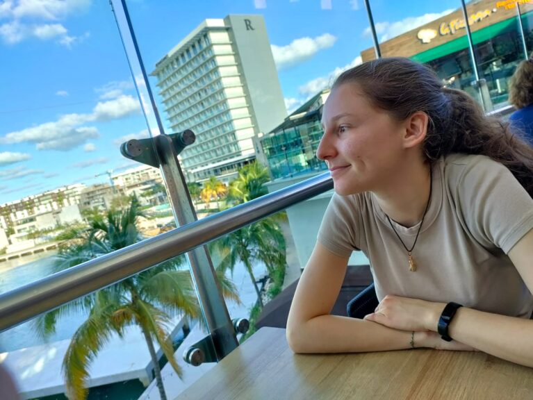 Komfortzone verlassen im Restaurant in Cancún