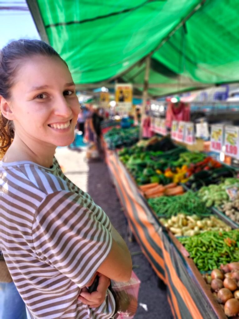 Marktbesuch in Sao Paulo, Brasilien