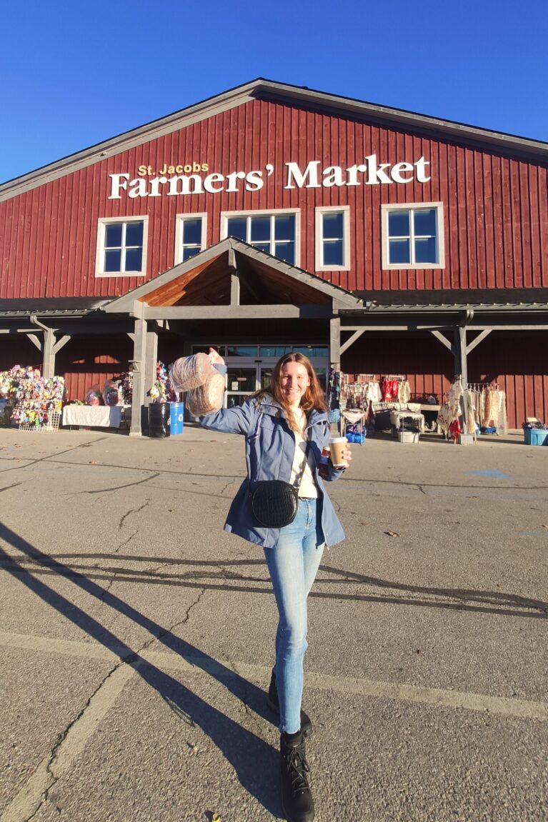 Einkauf auf dem Farmers‘ Market in Kanada