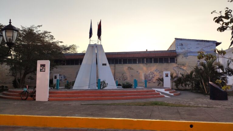 Wandgemälde zur Geschichte Nicaraguas