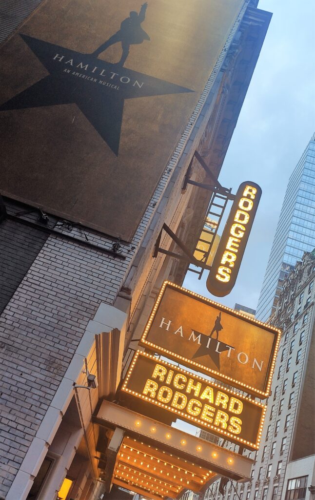 Das Richard Rodgers Theater am Broadway New Yorks