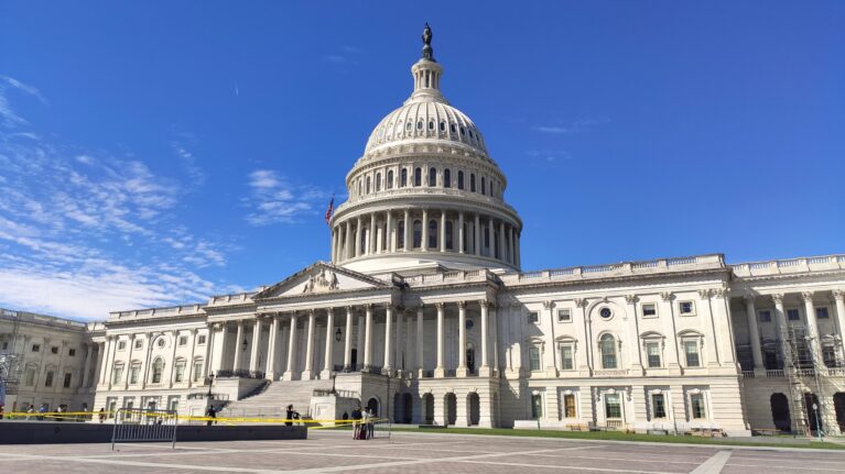 Washingtons Capitol von nahem